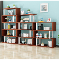 Armoire de rangement en bois, étagères murales, bibliothèque, livre, bibliothèque pour la maison