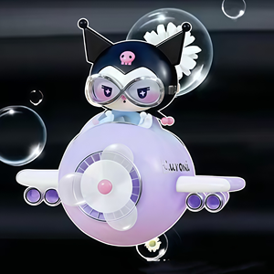 Diffusore di Fragranza Rotante a Energia Eolica per <span class=keywords><strong>Auto</strong></span>, Clip per Bocchetta d'Aria in Acrilico, Profumatore Carino a Forma di Piccolo Aeroplano Sanrio - Product Image 5