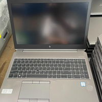 Untuk Laptop Workstation Zbook 15 G5 I7-8850H RAM 16GB SSD 512GB P1000 4G Layar 15.6 inci Laptop dengan Grafis Khusus NVIDIAP1000 Grosir Laptop