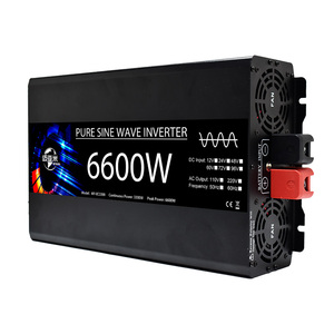 Pour MYAMI 12V/24V/48V/60V/72V DC AC onduleur à onde sinusoïdale Pure <span class=keywords><strong>6600</strong></span> <span class=keywords><strong>Watt</strong></span> puissance de crête 3300W 3000W puissance de taux pour la maison automobile - Product Image 1