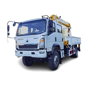 טנדר מטען מונית 4*4 6 גלגלים למונית שורה כפולה עם מנופים טלסקופיים בום 8 טון מרוכבים - Product Image 6