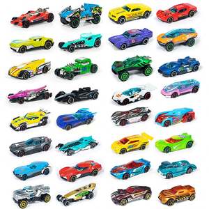 Nuovo 5 pezzi 1:64 Mini metallo pressofuso auto da corsa Set Unisex ruota libera in lega giocattolo in plastica modello scorrevole piccolo giocattolo pressofuso - Product Image 5