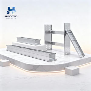 Protector de Borde de Goma para Exteriores, Pintado Electrostáticamente, para Bandejas de Cables Perforadas de 200 mm x 100 mm, TS001 - Product Image 1