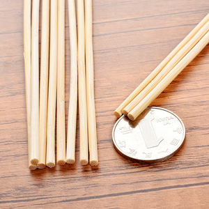 Brochetas de bambú de 30 cm reutilizables para asar carne y perritos calientes, accesorios para barbacoa - Product Image 4