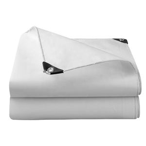 Toile stratifiée enduite de PE imperméable en plastique de bâche de bâche de PE poly Lonas pour la couverture de <span class=keywords><strong>Bache</strong></span> de couverture de camion - Product Image 3