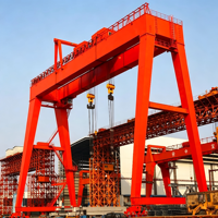 Grue portique de levage à double chariot 16t pour démolition de tunnels, approvisionnement direct usine