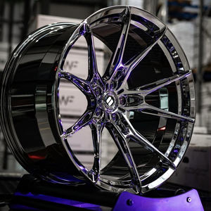 SY-09085 Juego de 1 Llanta Cromada 5x114.3 5x110 5x120 Cóncava Profunda de <span class=keywords><strong>18</strong></span> 19 20 21 22 24 26 Pulgadas, Ruedas Forjadas para <span class=keywords><strong>E46</strong></span> E90 F30 G30 - Product Image 6