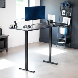 Ergonomic hiện đại thép không gỉ đứng bàn điện động cơ duy nhất Chiều cao có thể điều chỉnh cho nhà văn phòng máy tính bảng cho nhà - Product Image 3
