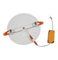 Lampe led ronde en forme de nid d'abeille, 18w, panneau lumineux réglable, sans cadre, offre spéciale, taille à trou