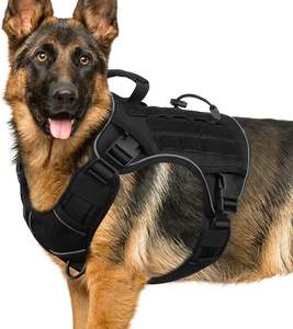 Échantillon gratuit harnais de gilet de chien de service tactique réfléchissant conçu sur mesure pour petits chiens sans traction pour une utilisation en extérieur - Product Image 1