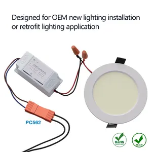 Pièces de luminaires à insertion déconnecter lampes déconnecter le connecteur d'éclairage UL 2459 écrou de fil