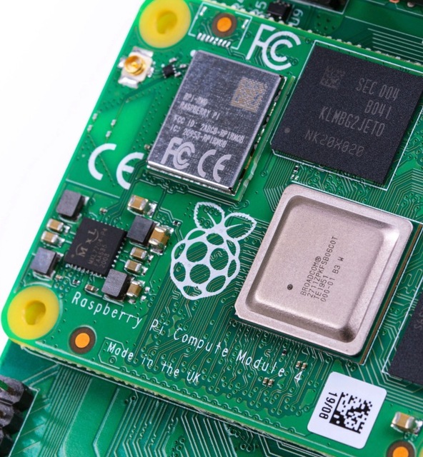 Nf Raspberry Pi 4 Computer Core Module CM4101016 Integrated Circuit WiFi 100% New RJ45 Connector 10/100/1000 Gigabit Ethernet