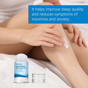 Crema para Dormir con Magnesio de Marca Privada YURHERSU, Loción Corporal Hidratante y Nutritiva con Magnesio, Barra Corporal con Magnesio para Dormir - Product Image 3