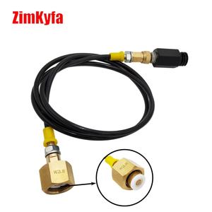 Kit Adaptador de Manguera Externa Soda Stream Maker Club CGA320 W21.8 para Tanque Grande de CO2, Desconexión Rápida, Manguera Microbore TPE de 1.5M, Herramientas Neumáticas - Product Image 6