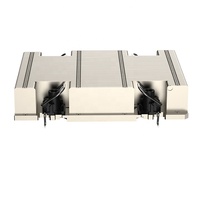 COOLSERVER CS-7529-1UA11-P Dissipateur thermique pour serveur, refroidisseur de processeur en cuivre et aluminium, refroidissement profond, TDP 320W, 12V DC, 5 caloducs, boîtier d'ordinateur