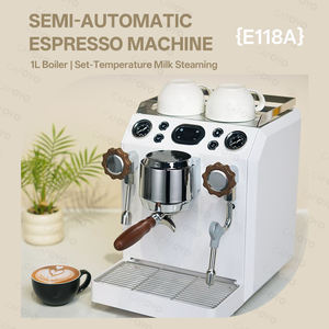 Machine à expresso automatique blanche en promotion – Cafetière intelligente pour la maison et le commerce - Product Image 6