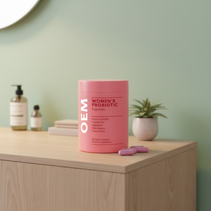 อาหารเสริมสุขภาพช่องคลอดสำหรับผู้ใหญ่ โปรไบโอติกส์ ปรับสมดุลค่า pH สำหรับผู้หญิง พรีไบโอติกส์ แลคโตบาซิลลัส ควบคุมกลิ่นไม่พึงประสงค์ ออร์แกนิค 60 แคปซูล 1 <span class=keywords><strong>เดือน</strong></span> - Product Image 6