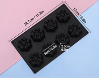 Moule en silicone alimentaire en forme de pomme de pin, résistant à la chaleur, pour cuisson au four, mousse française, pudding 3D, facile à démouler