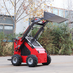 รถตักล้อยางขนาดเล็ก ราคาโรงงาน เครื่องยนต์ดีเซล Kubota มาตรฐาน EPA ความจุบุ้งกี๋ 0.03 ลูกบาศก์เมตร มาตรฐานยูโร 5 สำหรับใช้ในบ้าน - Product Image 5