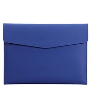 Custom Logo PU Leather A4 Document Bag Business File Folder, Executive Office Portfolio for Meetings, Promotional Corporate Gift