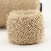 2-4CM Imitiertes Nerzhaar 100% Nylon Strick pullover Garn Fabrik liefert verschiedene gemischte ausgefallene Garne auf Lager