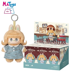 POPMART Labubu the MONSTERS Série Salon de Coiffure Pendentif <span class=keywords><strong>en</strong></span> Vinyle et Peluche Boîte Mystère Breloque <span class=keywords><strong>Mignonne</strong></span> pour Sac Jouets Surprise de Collection Cadeau - Product Image 1