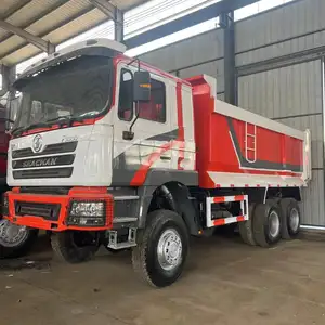 Kualitas tinggi Afrika Guyana termurah Cina asli SHACMAN 10 Wheeler 20 kubik 6X6 digunakan truk sampah untuk dijual