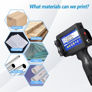 Imprimante jet d'encre portable 12,7 mm 600*600 dpi 40 ppm pour texte, codes <span class=keywords><strong>QR</strong></span>, codes-barres, étiquettes, numéros de lot, logos et dates - Product Image 3