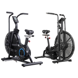 Bicicleta estática personalizada CZFIT de gran venta para gimnasios comerciales y uso doméstico, con ventilador de resistencia al viento silencioso y dinámico. - Product Image 1