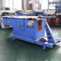 Machine à fabriquer des coudes hydrauliques pour conduits HVAC, adaptée aux tôles galvanisées et aux tôles de fer, et à haute efficacité de travail