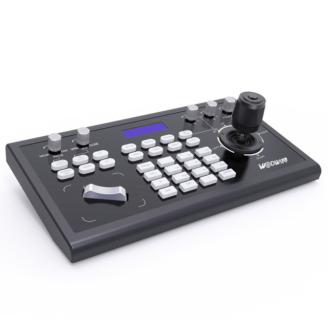 WODWIN Super PTZ Camera Features Broadcast Keyboard Joystick Controller for Gaming & Broadcasting