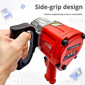 مفتاح ربط هوائي احترافي عالي العزم من سبائك الألومنيوم بعزم دوران أقصى 2500 نيوتن متر وقدرة تثبيت مسامير M30 أداة إصلاح السيارات صنع في الصين - Product Image 3