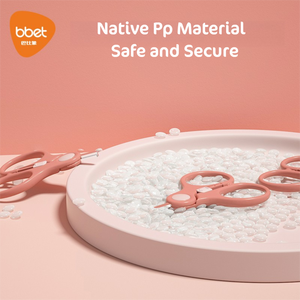 BAOHUI Bbet Meistverkaufte Runde Sicherheits-Baby-Nagelschere mit Eigenem Logo Nagelpflegeprodukt für Babyfinger - Product Image 3