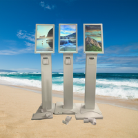 Kiosque en libre-service de 15,6/21,5/23,6 pouces avec écran tactile multipoint 10 points, SDK activé, compatible avec les systèmes d'exploitation Windows/Android/Linux pour la vente au détail et la restauration