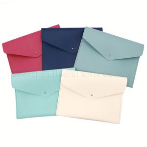 Custom5 Colors Fashion Envelope Mahjong Case Personalized <b>Gift</b> Monogram Holder Pu Leather Clutch Card Storage Game Accessory - Product Image 1