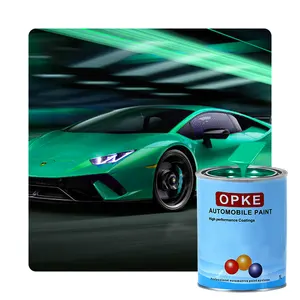 OPKE Haute Brillance Spray 2K Résistant À La Chaleur Auto Voiture Peinture Automobile Clear Coat Pour Vert Réparation Peinture