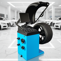 Machine d'équilibrage de roues entièrement automatique pour pneus de 10 à 24 pouces, équilibreuse de roues de moto populaire, livraison rapide