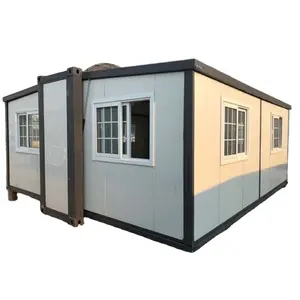 Grande Draagbare Opvouwbare Kleine Uitschuifbare Container Huis, Geprefabriceerde China Container Casas Gebruikt Als Vluchtelingenkamp