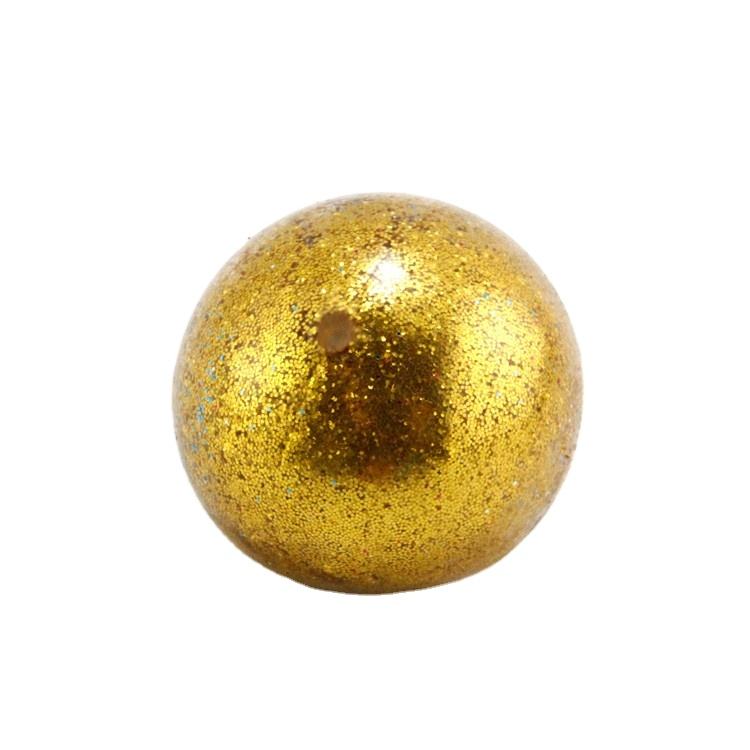 ADDOIL mainan remot kontrol bola Glitter, mainan remot kontrol bola Remas 5cm Tpr panas baru