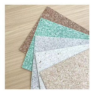 Revêtement de sol en linoléum à <span class=keywords><strong>prix</strong></span> avantageux, carrelage en vinyle de 3 mm, carrelage <span class=keywords><strong>noir</strong></span> et blanc, rouleau de sol homogène en PVC - Product Image 3