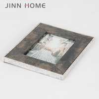 Jinn Home 4x6 5x7 6x8 Cadre photo entier en bois créatif Cadre de décoration d'image à bordure large Support de table