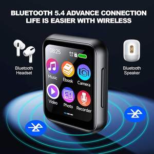 1.96" Full Touch Screen MP3 MP4 Player with Camera, 64GB HiFi Lossless Music Player - Product Image 4