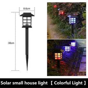 Đèn sân vườn năng lượng mặt trời làm việc trong 8 đến <span class=keywords><strong>10</strong></span> giờ pp + ps Đèn sân vườn ngoài trời năng lượng mặt trời - Product Image 4