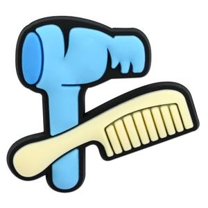 Breloques de chaussures pour salon de coiffure, décoration de chaussures, cadeau promotionnel, pour <span class=keywords><strong>tondeuse</strong></span> à cheveux, décoration de chaussures de salon, breloques pour sabots de salon, vente en gros - Product Image 4