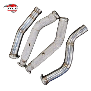 Tubos de <span class=keywords><strong>Escape</strong></span> con Protección Térmica JTLD SS304 para Mercedes-Benz GLE63 W166/C292 <span class=keywords><strong>AMG</strong></span> 5.5T, Tubo de Prueba de <span class=keywords><strong>Escape</strong></span> - Product Image 6