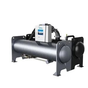 Midea Inverter langsung pendingin sentrifugal 250-1300 Ton pendingin sekrup berpendingin air pendingin air dua-tahap pendingin air kompresor