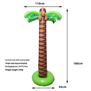 Pour Amazon nouveaux jouets gonflables d'eau gonflables en PVC cocotier Cactus <span class=keywords><strong>banane</strong></span> flamant rose pour la <span class=keywords><strong>plage</strong></span> - Product Image 2