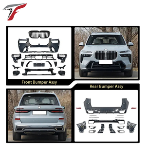 Actualización a <span class=keywords><strong>X7M</strong></span> 2022 + Kit de carrocería de parachoques delantero de parachoques trasero para <span class=keywords><strong>BMW</strong></span> X5 G05 2019-2021 - Product Image 5
