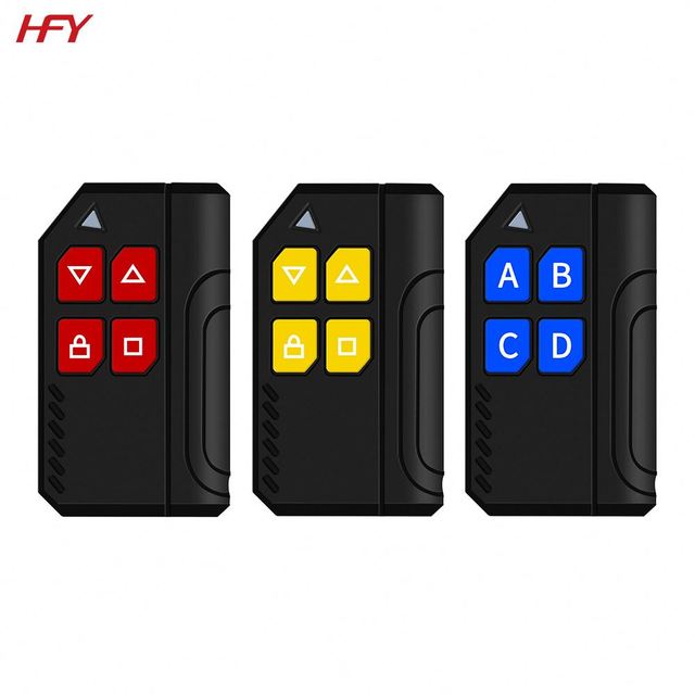 Four-Button Color Multi-Frequency Mutual-Duplicating Remote Control 433mhz Copy Garage Door Wireless Remote Control 315MHz