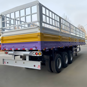 Nouvelle Offre : Semi-remorque Porte-conteneurs à 3 Essieux avec Caisse Clôturée et Capacité de 80 Tonnes - Product Image 5